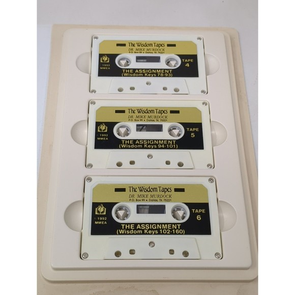 The Assignment Mike Murdock 160 Wisdom Keys 6 Cassette Tapes Audiobook - Picture 4 of 5
